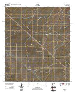 Ryan Texas Historical topographic map, 1:24000 scale, 7.5 X 7.5 Minute, Year 2010