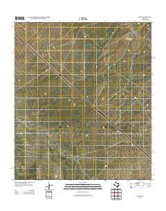 Ryan Texas Historical topographic map, 1:24000 scale, 7.5 X 7.5 Minute, Year 2012