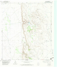 Ryan SW Texas Historical topographic map, 1:24000 scale, 7.5 X 7.5 Minute, Year 1983
