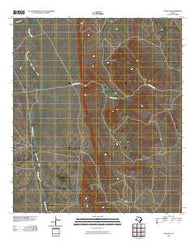 Ryan SW Texas Historical topographic map, 1:24000 scale, 7.5 X 7.5 Minute, Year 2010