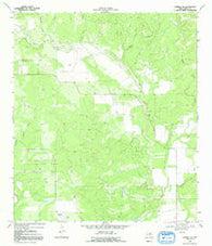 Sabinal NE Texas Historical topographic map, 1:24000 scale, 7.5 X 7.5 Minute, Year 1969
