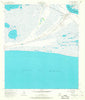 Sabine Pass Texas Historical topographic map, 1:24000 scale, 7.5 X 7.5 Minute, Year 1957