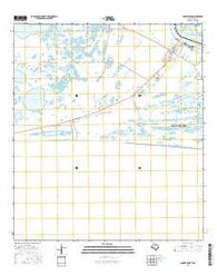 Sabine Pass Texas Current topographic map, 1:24000 scale, 7.5 X 7.5 Minute, Year 2016