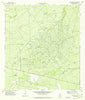 Sacatosa Tank Texas Historical topographic map, 1:24000 scale, 7.5 X 7.5 Minute, Year 1974