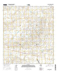 Sacatosa Tank Texas Current topographic map, 1:24000 scale, 7.5 X 7.5 Minute, Year 2016
