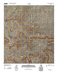 Saddle Butte Texas Historical topographic map, 1:24000 scale, 7.5 X 7.5 Minute, Year 2010