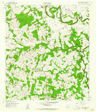 Saint Hedwig Texas Historical topographic map, 1:24000 scale, 7.5 X 7.5 Minute, Year 1958