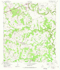 Saint Hedwig Texas Historical topographic map, 1:24000 scale, 7.5 X 7.5 Minute, Year 1958