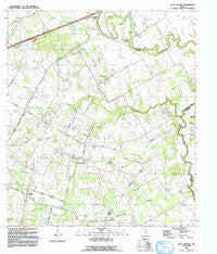 Saint Hedwig Texas Historical topographic map, 1:24000 scale, 7.5 X 7.5 Minute, Year 1992