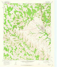 Saint Jo Texas Historical topographic map, 1:24000 scale, 7.5 X 7.5 Minute, Year 1961