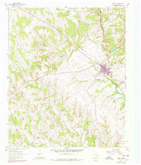 Saint Jo Texas Historical topographic map, 1:24000 scale, 7.5 X 7.5 Minute, Year 1961