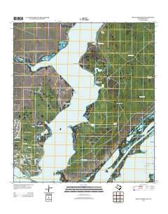 Saint Charles Bay Texas Historical topographic map, 1:24000 scale, 7.5 X 7.5 Minute, Year 2013