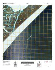 Saint Charles Bay SE Texas Historical topographic map, 1:24000 scale, 7.5 X 7.5 Minute, Year 2010