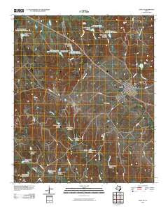 Saint Jo Texas Historical topographic map, 1:24000 scale, 7.5 X 7.5 Minute, Year 2010