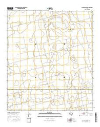 Saint Lawrence Texas Current topographic map, 1:24000 scale, 7.5 X 7.5 Minute, Year 2016