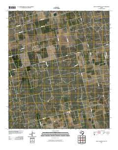 Saint Lawrence SE Texas Historical topographic map, 1:24000 scale, 7.5 X 7.5 Minute, Year 2010
