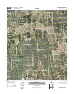 Saint Lawrence SE Texas Historical topographic map, 1:24000 scale, 7.5 X 7.5 Minute, Year 2012