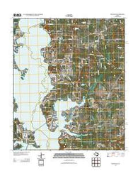 Saline Bay Texas Historical topographic map, 1:24000 scale, 7.5 X 7.5 Minute, Year 2012