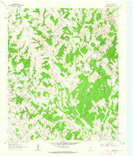 Salona Texas Historical topographic map, 1:24000 scale, 7.5 X 7.5 Minute, Year 1961
