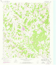 Salona Texas Historical topographic map, 1:24000 scale, 7.5 X 7.5 Minute, Year 1961