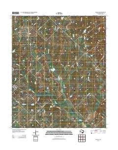 Salona Texas Historical topographic map, 1:24000 scale, 7.5 X 7.5 Minute, Year 2013