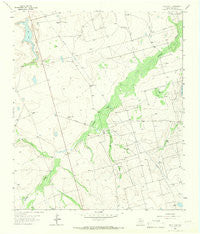 Salt Lake Texas Historical topographic map, 1:24000 scale, 7.5 X 7.5 Minute, Year 1965