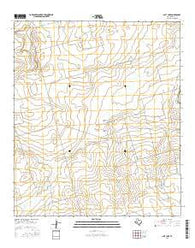 Salt Lake Texas Current topographic map, 1:24000 scale, 7.5 X 7.5 Minute, Year 2016