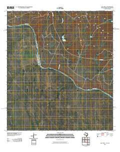 Salt Well Texas Historical topographic map, 1:24000 scale, 7.5 X 7.5 Minute, Year 2010