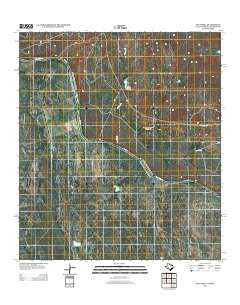 Salt Well Texas Historical topographic map, 1:24000 scale, 7.5 X 7.5 Minute, Year 2012