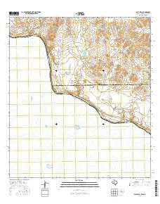 Salt Well Texas Current topographic map, 1:24000 scale, 7.5 X 7.5 Minute, Year 2016