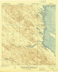 Saltillo Ranch Texas Historical topographic map, 1:62500 scale, 15 X 15 Minute, Year 1923