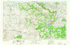 San Angelo Texas Historical topographic map, 1:250000 scale, 1 X 2 Degree, Year 1954