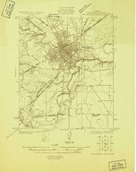 San Angelo 2-b Texas Historical topographic map, 1:48000 scale, 7.5 X 7.5 Minute, Year 1924