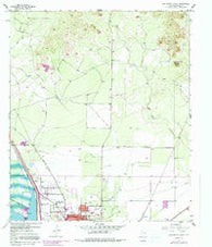 San Angelo North Texas Historical topographic map, 1:24000 scale, 7.5 X 7.5 Minute, Year 1957
