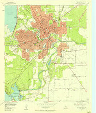 San Angelo South Texas Historical topographic map, 1:24000 scale, 7.5 X 7.5 Minute, Year 1957