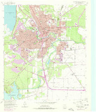 San Angelo South Texas Historical topographic map, 1:24000 scale, 7.5 X 7.5 Minute, Year 1957