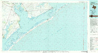 San Antonio Bay Texas Historical topographic map, 1:100000 scale, 30 X 60 Minute, Year 1983
