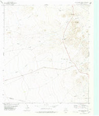 San Antonio Pass Texas Historical topographic map, 1:24000 scale, 7.5 X 7.5 Minute, Year 1978