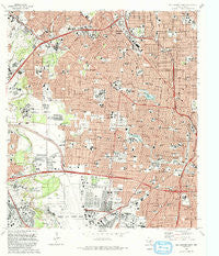 San Antonio West Texas Historical topographic map, 1:24000 scale, 7.5 X 7.5 Minute, Year 1993