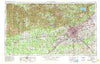 San Antonio Texas Historical topographic map, 1:250000 scale, 1 X 2 Degree, Year 1954