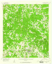 San Augustine Texas Historical topographic map, 1:62500 scale, 15 X 15 Minute, Year 1958
