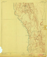 San Carlos Texas Historical topographic map, 1:125000 scale, 30 X 30 Minute, Year 1896