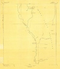 San Carlos Texas Historical topographic map, 1:125000 scale, 30 X 30 Minute, Year 1896