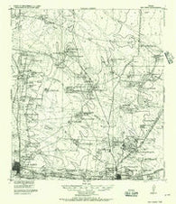 San Diego Texas Historical topographic map, 1:62500 scale, 15 X 15 Minute, Year 1920
