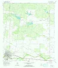 San Diego Texas Historical topographic map, 1:24000 scale, 7.5 X 7.5 Minute, Year 1963