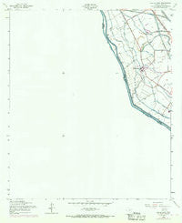 San Elizario Texas Historical topographic map, 1:24000 scale, 7.5 X 7.5 Minute, Year 1955