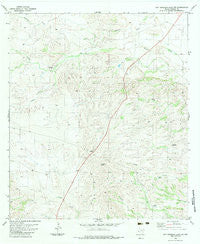 San Esteban Lake SW Texas Historical topographic map, 1:24000 scale, 7.5 X 7.5 Minute, Year 1983