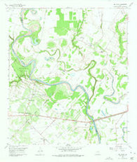 San Felipe Texas Historical topographic map, 1:24000 scale, 7.5 X 7.5 Minute, Year 1960