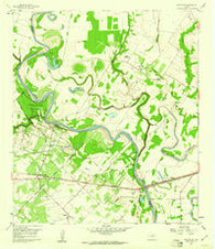 San Felipe Texas Historical topographic map, 1:24000 scale, 7.5 X 7.5 Minute, Year 1960