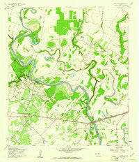 San Felipe Texas Historical topographic map, 1:24000 scale, 7.5 X 7.5 Minute, Year 1960